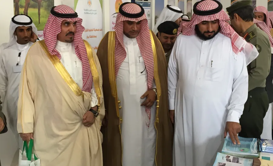 The College of Science and Humanities in Rumaah Participates in the Spring Camp in Rawdhet Khuraim for the Year 1436 H - 