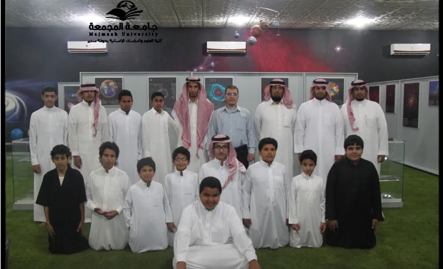THE ASTRONOMICAL OBSERVATORY RECEIVES A NUMBER OF VISITORS FROM THE SOCIAL ACTIVITY CENTER AT KHUTAMAH  - 