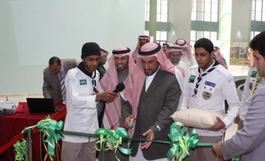 تدشين البرامج والمبادرات التطويرية ومعرض الابتكارات الهندسية بكلية الهندسة بالمجمعة - 