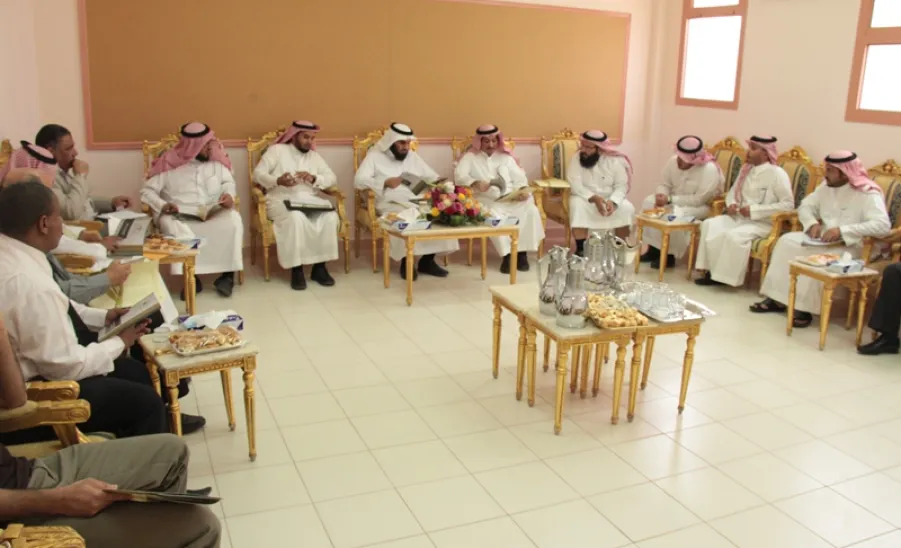 THE UNIVERSITY VICE-RECTOR FOR ACADEMIC AFFAIRS VISITS SCIENCE AND HUMANITIES COLLEGE IN GHAT - 