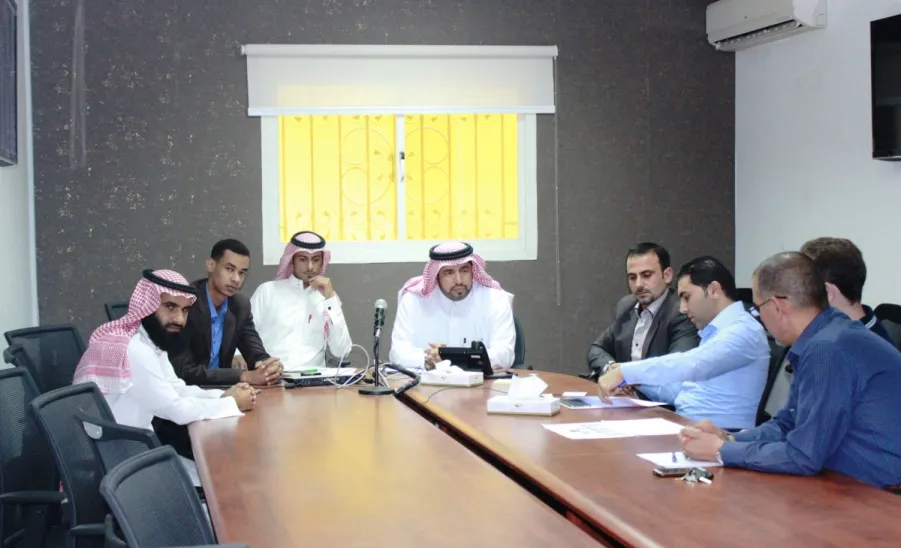 The Vice Deanship for Quality and Development held its second meeting in the presence of the Dean of the Preparatory Year and under the Chairmanship of Deputy Dean of the Quality and Development Dr. Khaled Abdullah Shabanat - 