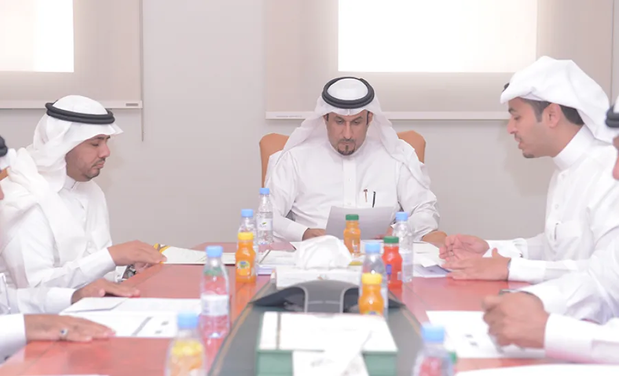 معالي مدير الجامعة يرأس مجلس كلية إدارة الأعمال  في جلسته الثلاثون - 