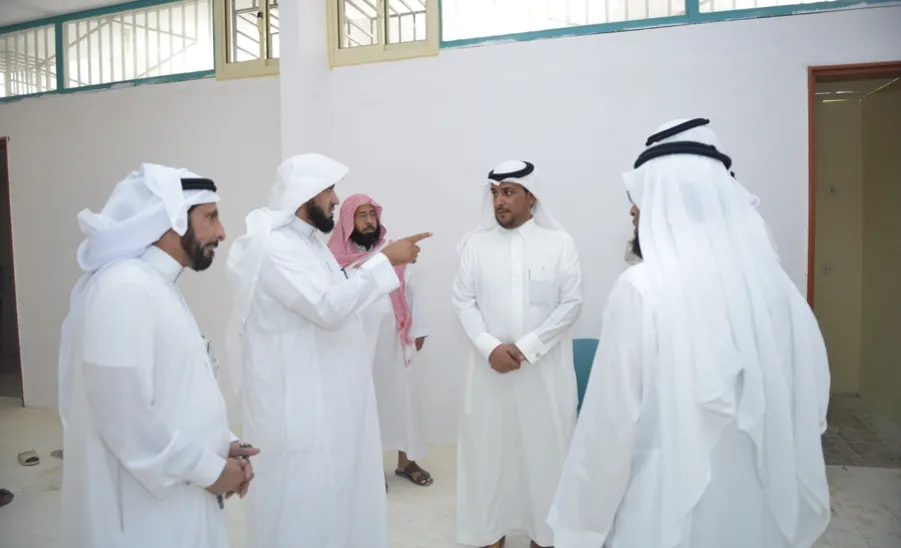 HE the Vice Rector Visits Male/Female Students Building at Rummah College of Science and Humanities  - 