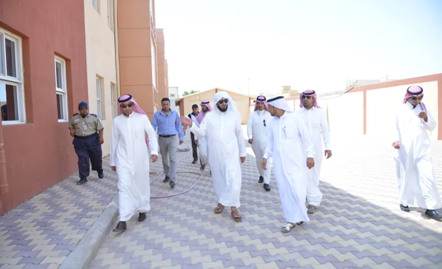 HE the Vice Rector Makes a Spotting Visits Majmaah College of Education before the Beginning of the Academic Year - 
