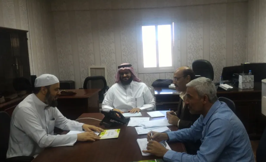 وحدة التخطيط والتطوير في كلية التربية بالمجمعة تعقد اجتماعها الأول - 