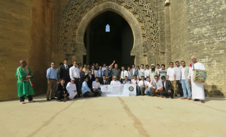 الجامعةُ تشاركُ في الزيارة الطلابية الخارجية الخامسة لطلاب جامعات دول مجلس التعاون الخليجي  -  