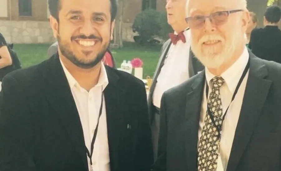 مبتعث الجامعة: الشويعر مشاركاً في المؤتمر الخامس للصحة بمدريد - 