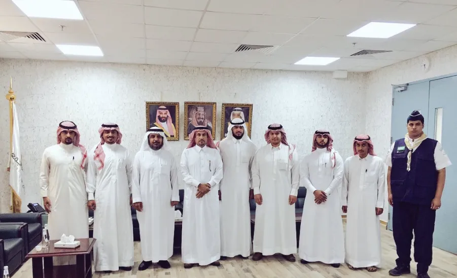 معالي مدير الجامعة يزور كلية العلوم والدراسات الإنسانية بحوطة سدير - 