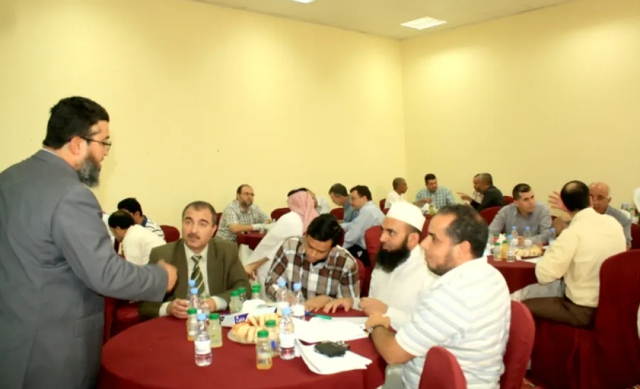 ورشة عمل في كلية الهندسة بعنوان " رؤية ورسالة وأهداف كلية الهندسة " - 