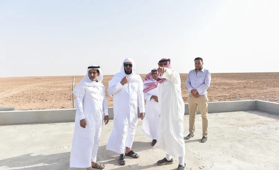 الجامعة تنهي الاعمال الانشائية والتجهيزات للمقر الجديد للرصد وترائي الهلال بحوطة سدير - 