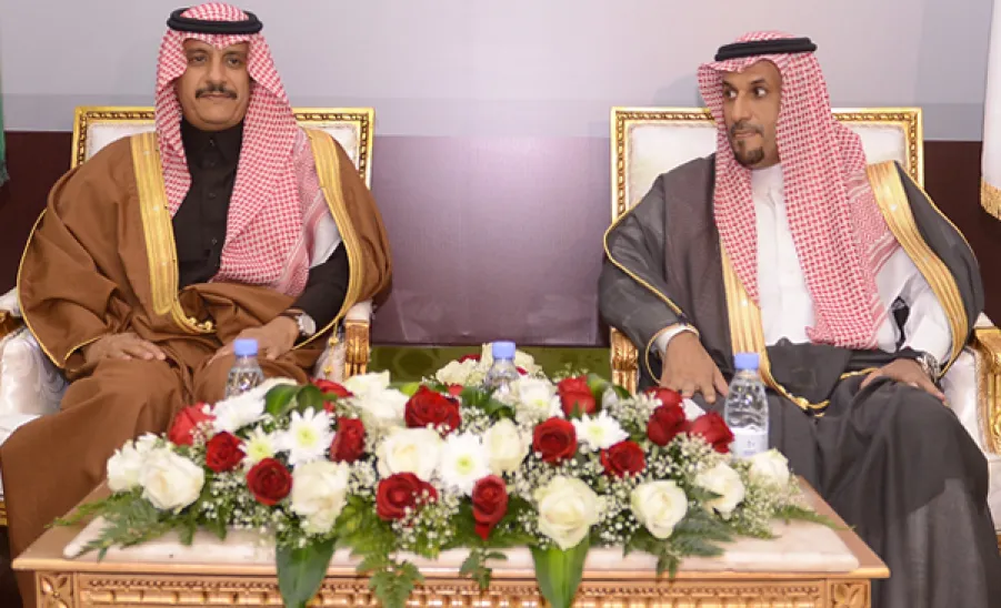 معالي مدير الجامعة يتلقى خطاب شكر من سمو محافظ المجمعة - 