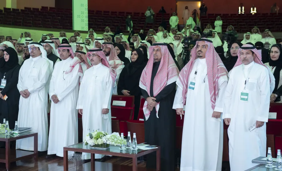 معالي مدير الجامعة ووكلاء ووكيلة الجامعة يشاركون في لقاء قيادات التعليم الجامعي بجامعة الأميرة نورة - 