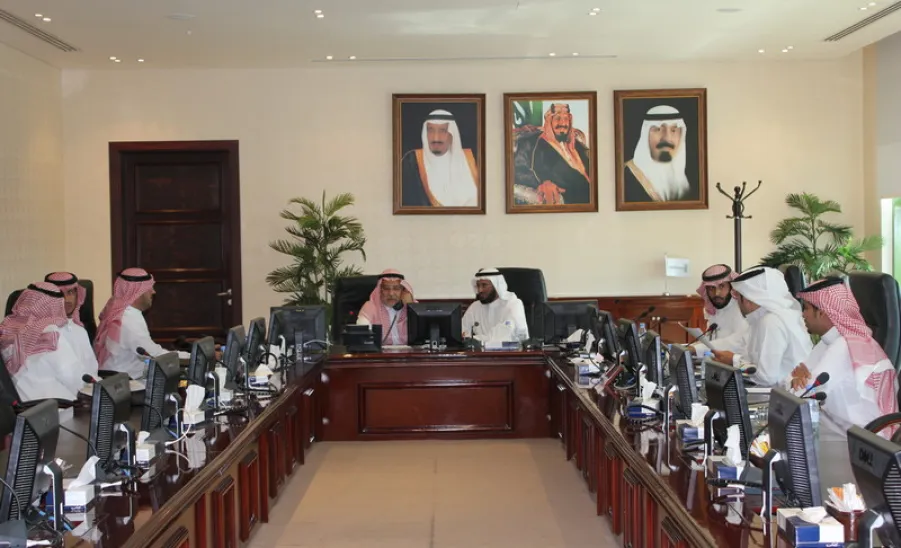 وفد من عمادة شؤون الطلاب يزور مؤسسة الملك عبدالعزيز ورجاله لرعاية الموهبة  والإبداع  -  