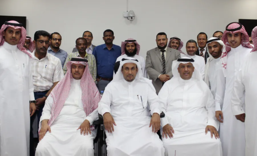 معالي مدير الجامعة يزور معهد الملك سلمان للدراسات والخدمات الاستشارية -  