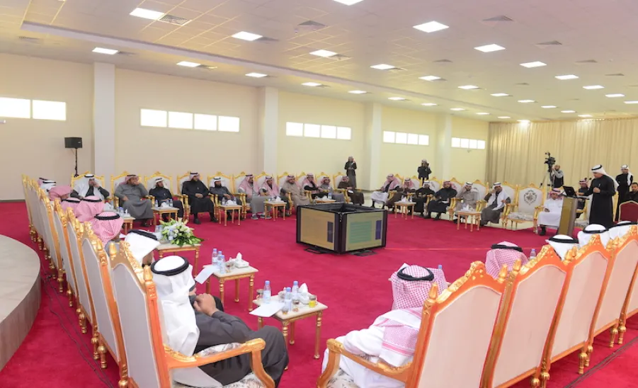 الجامعة تعقد لقاءها التشاوري في كلية العلوم والدراسات الإنسانية بالغاط - 