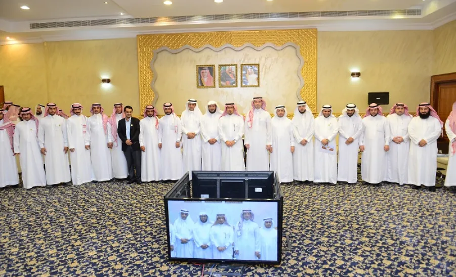 معالي مدير الجامعة يدشن النسخة المحدثة لنظام إدارة المشاريع "2PMO"  - 