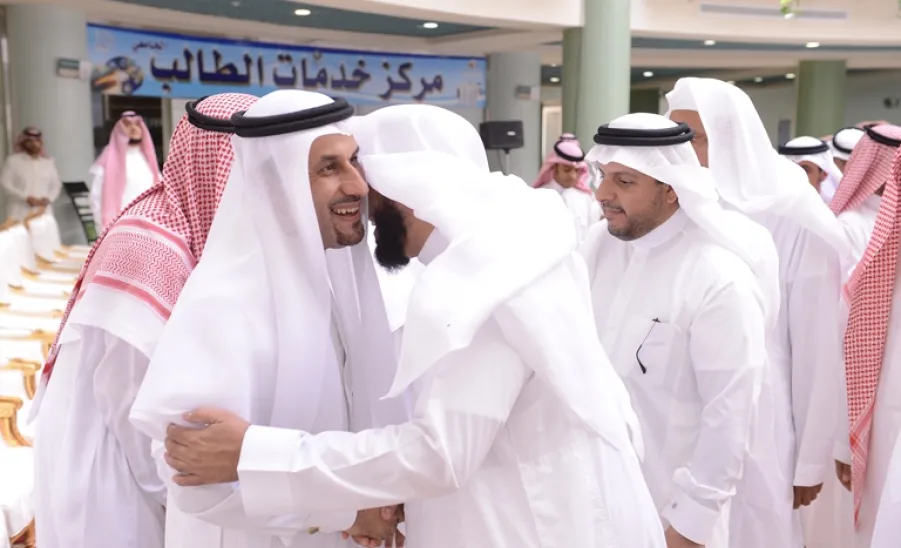 إدارة العلاقات العامة والإعلام الجامعي تقيم حفل المعايدة السنوي لعيد الأضحى المبارك - 