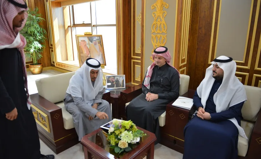 معالي مدير الجامعة يدشن بوابة البحث الموحد mufind لعمادة شؤون المكتبات - 