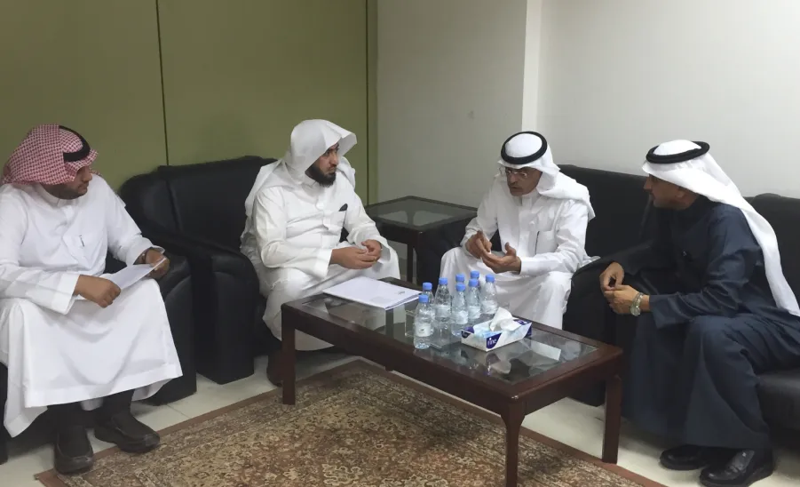 مسؤولو الجامعة يلتقون رئيس قطاع التعليم بوزارة المالية وذلك في إطار التواصل مع الوزارة  - 
