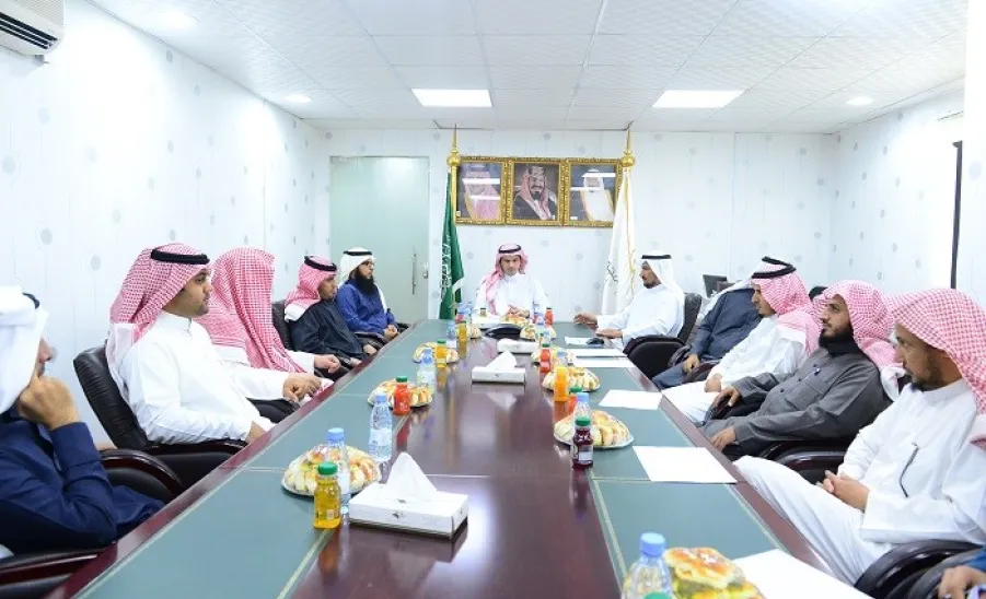 زيارة سعادة وكيل الجامعة للدراسات العليا والبحث العلميّ لكلية التربية بالمجمعة             - 