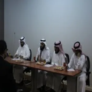 فريق العمل بوكالة الجامعة للشؤون التعليمية يزور  كلية العلوم والدراسات الإنسانية بحوطة سدير