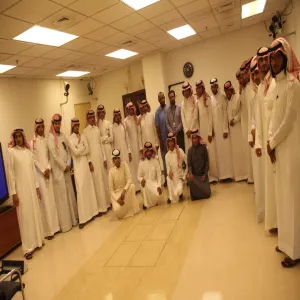 قسم التربية الخاصة بالكلية يقوم بزيارة مدينة الملك فهد الطبية