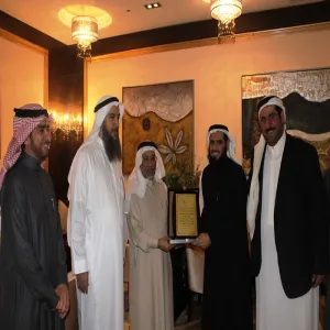 سعادة وكيل الجامعة للشؤون التعليمية يستقبل رئيس و أعضاء المجلس الاستشاري للكلية