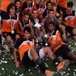 فريق كلية إدارة الأعمال  لكرة القدم بطلاً لبطولة كأس معالي مدير الجامعة