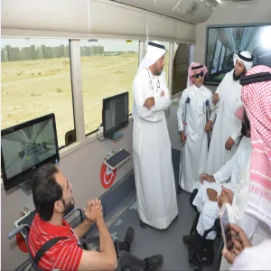 أعضاء الجمعية الحركية للكبار تزور بوابة وصول لذوي الاحتياجات الخاصة المتنقلة