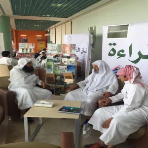زيارة سماحة عضو إفتاء منطقة القصيم لنادي القراءة .