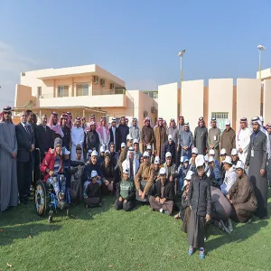 وكيل الجامعة يشهد الاحتفال باليوم العالمي لذوي الإعاقة ويكرم الجهات المشاركة