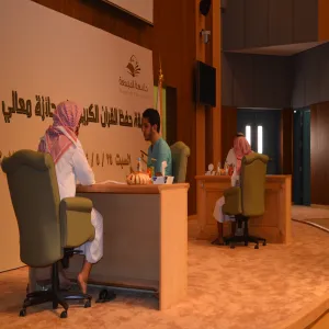 عمادة شؤون الطلاب تنهي إجراءات تحكيم مسابقة حفظ القران على جائزة معالي مدير الجامعة