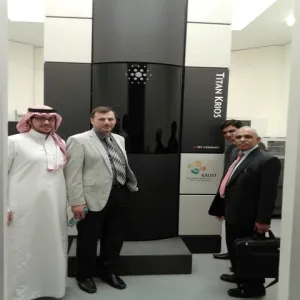قسم الفيزياء بكلية العلوم بالزلفي في زيارة لجامعة الملك عبدالله للعلوم والتقنية