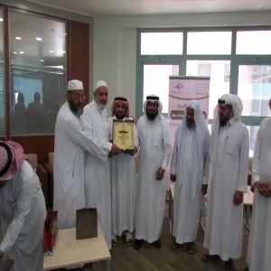 حفل تكريم مصغر للزميلين : أ . د . سعيد طه أبو السعود ، وأ . د . أحمد ربيع