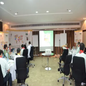 جوالة الجامعة يتأهلون لنشر ثقافة الحوار