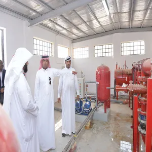 وكيل الجامعة يتفقد أعمال استلام مشروعات المباني العاجلة بحوطة سدير