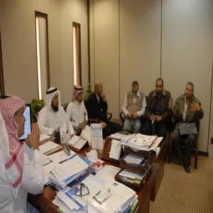 كلية العلوم بجامعة المجمعة تقوم بزيارة لمثيلتها بجامعة الملك سعود