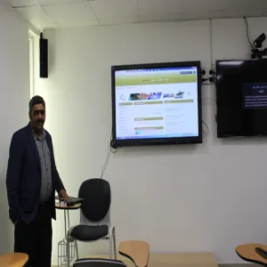كلية علوم الحاسب والمعلومات تنظم دورة تدريبية لأعضاء هيئة التدريس على نظام التعلم الإلكتروني بلاك بورد