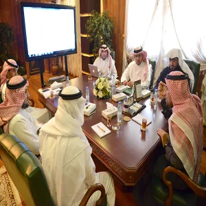 معالي مدير الجامعة يدشن النظام الإلكتروني للاتصالات الإدارية في الجامعة