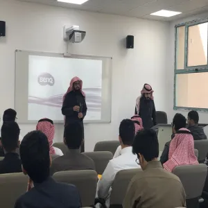 وحدة التوعية الفكرية في الكلية تقيم محاضرة  بعنوان "التحذير من الشائعات وبيان خطرها"