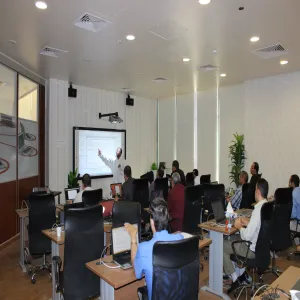وحدة التعليم الالكترونى تقيم دورة تدريبية بعنوان " استخدام برنامج Mendeley لادارة المراجع"