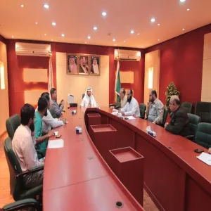 لقاء سعادة عميد الكلية بالمرشدين الأكاديميين