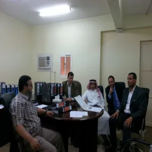 كلية الهندسة تقوم بأعمال التقييم الداخلي لجودة برامجها