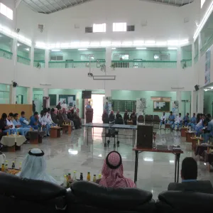 الحفل الختامي للانشطه الطلابيه