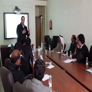 كلية علوم الحاسب والمعلومات تعقد محاضرة بعنوان "مصفوفات تقييم المقرر الدراسي لقياس مخرجات التعلم "