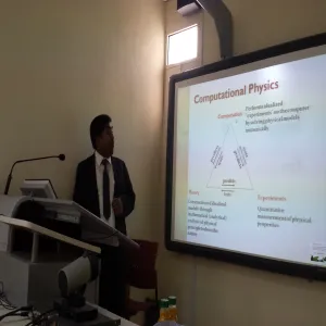كلية علوم الحاسب والمعلومات تعقد ورشة عمل بعنوان High Performance Computing on Condensed Matter Physics