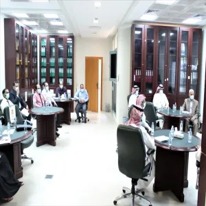 A Workshop held by Deanship of Quality to qualify academic programs applying for program-based accreditation at College of Applied Medical Science