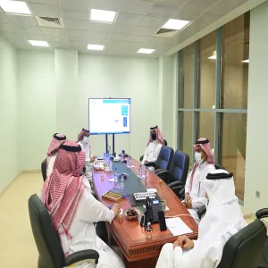 Dean of IT welcomes the Dean of E-Learning at Jouf University
