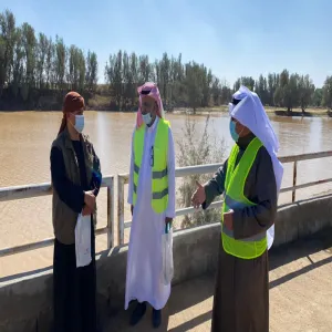 للتوعية عن مخاطر عبور الأودية أثناء الأمطار : الجامعة تنفذ حملة توعوية للمتنزهين والزوار