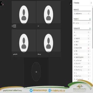 A virtual meeting on 'Smart goals'